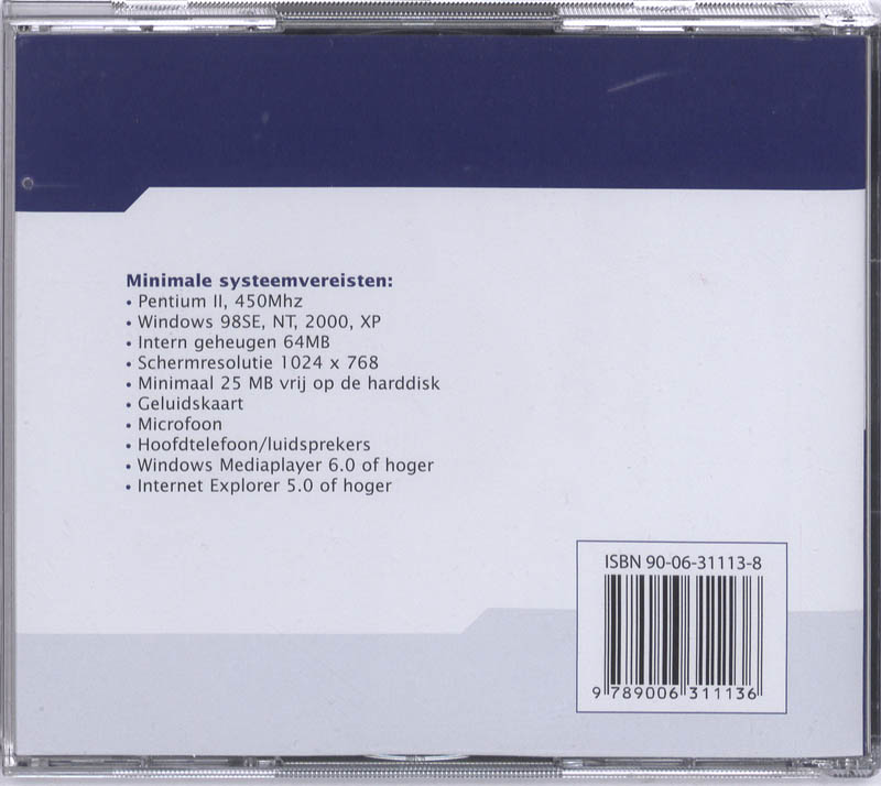 Achterkant van Nu voor straks NaSk 1 3b(k) Leerlingen CD-Rom