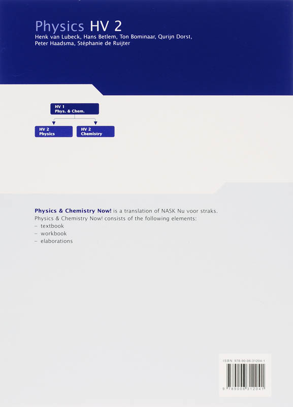 Achterkant van Workbook