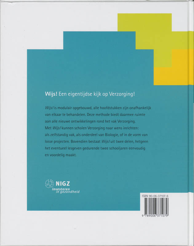 Achterkant van Leerboek