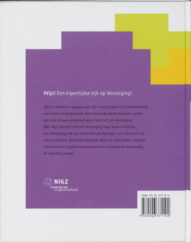 Achterkant van Leerboek