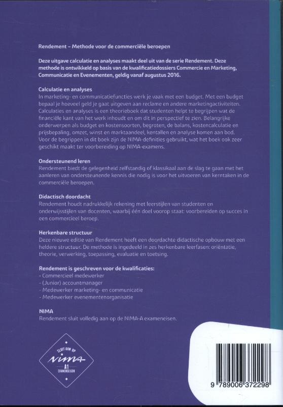 Achterkant van Theorieboek