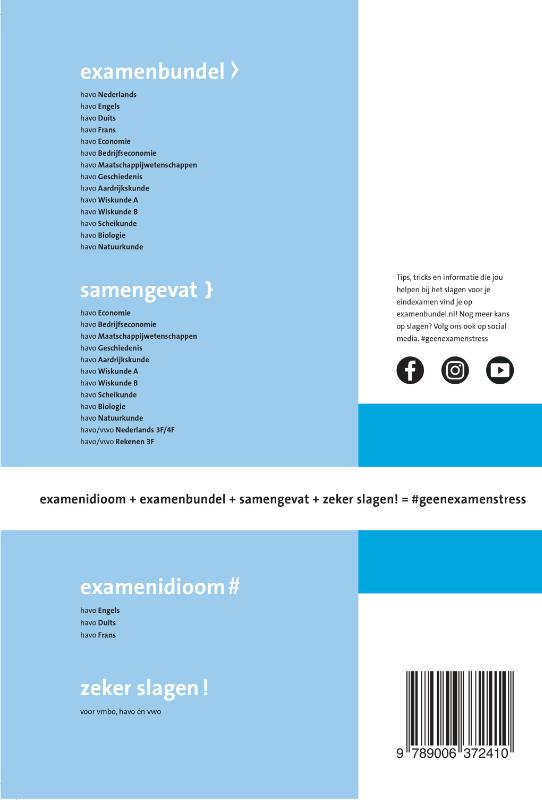 Achterkant van Samengevat havo Aardrijkskunde