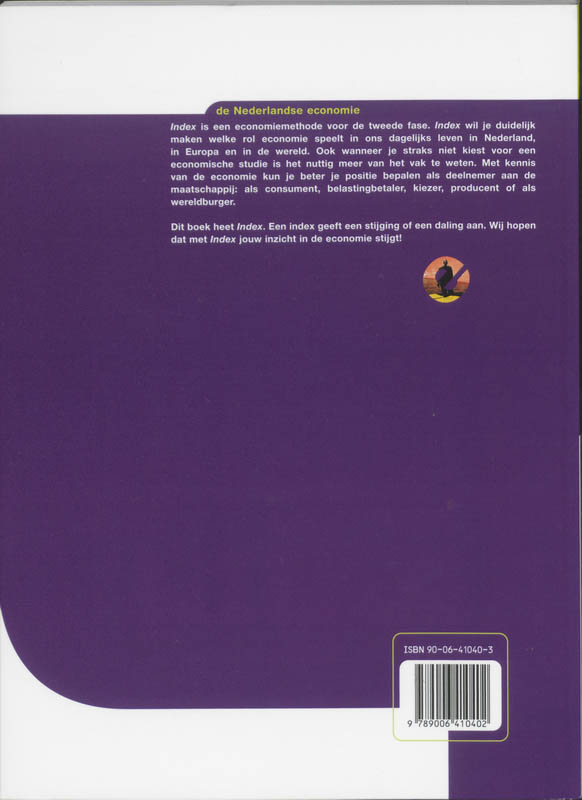Achterkant van Vwo De Nederlandse Economie