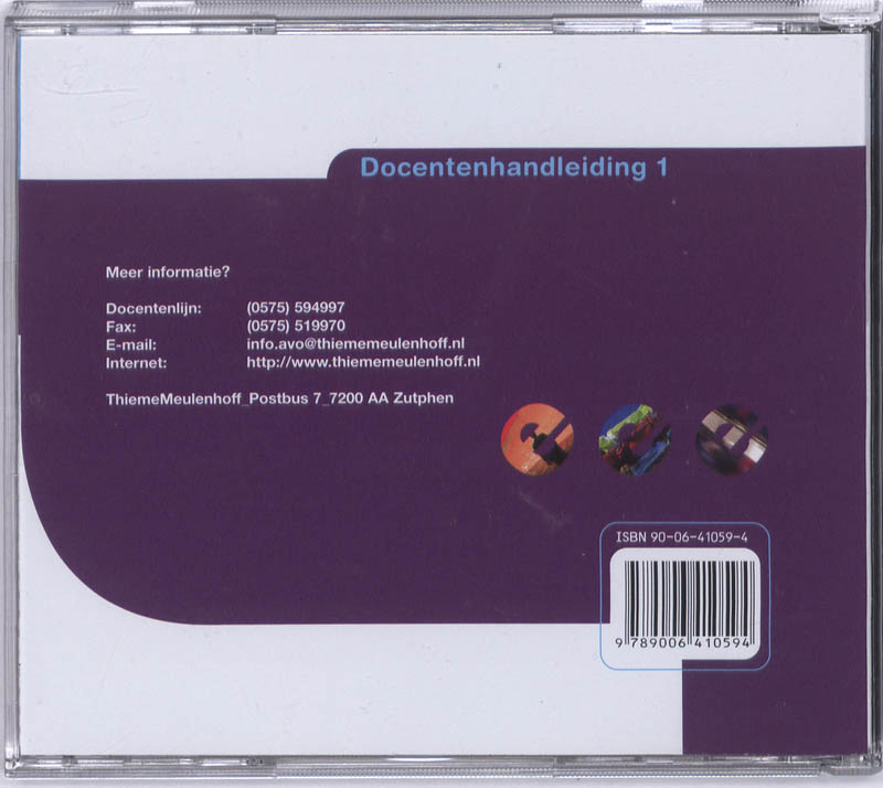 Achterkant van Docentenhandleiding