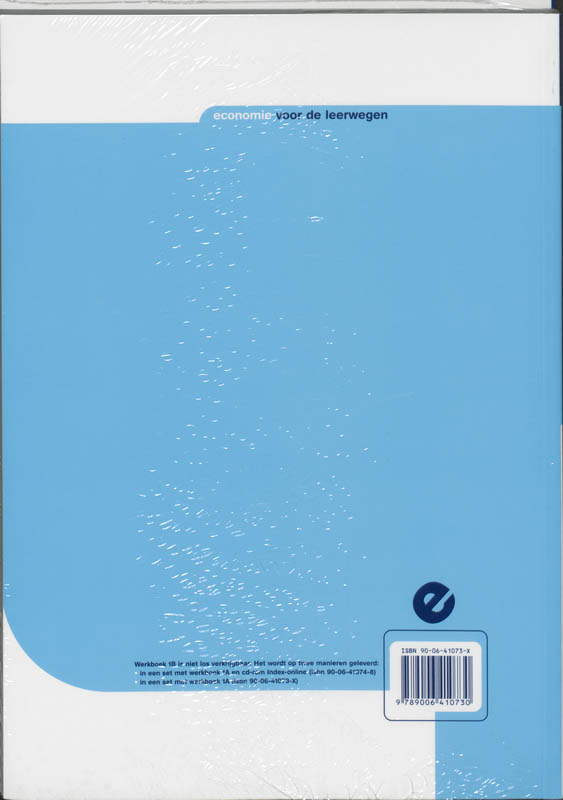 Achterkant van Werkboek