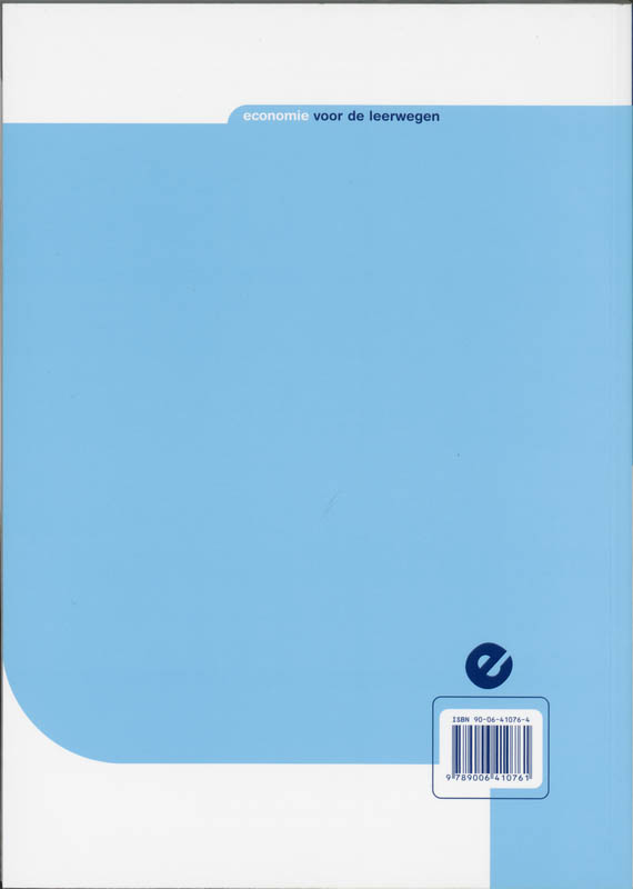 Achterkant van Werkboek