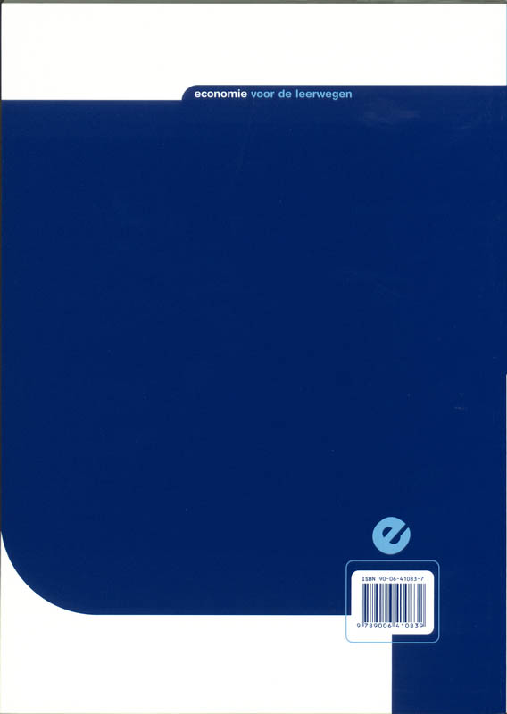 Achterkant van Werkboek