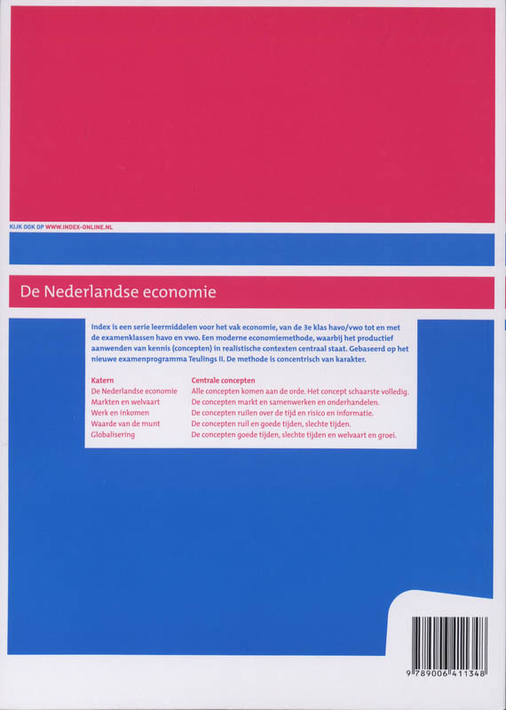 Achterkant van De Nederlandse economie