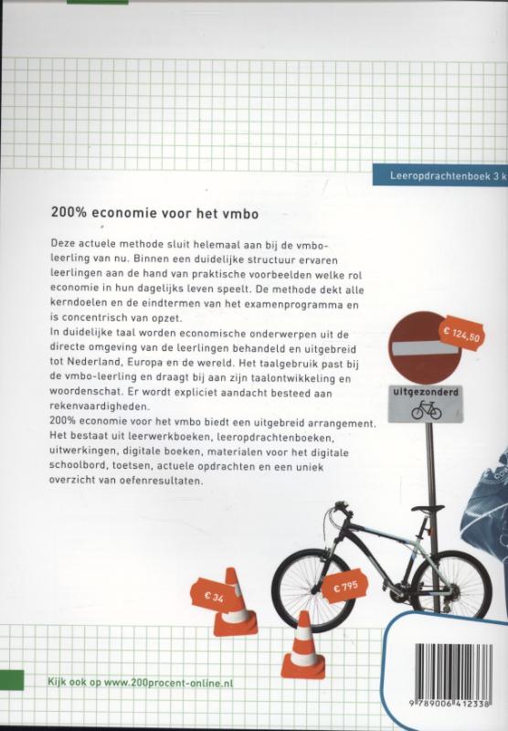 Achterkant van Leeropdrachtenboek 3k