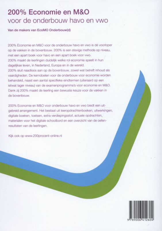 Achterkant van Leeropdrachtenboek