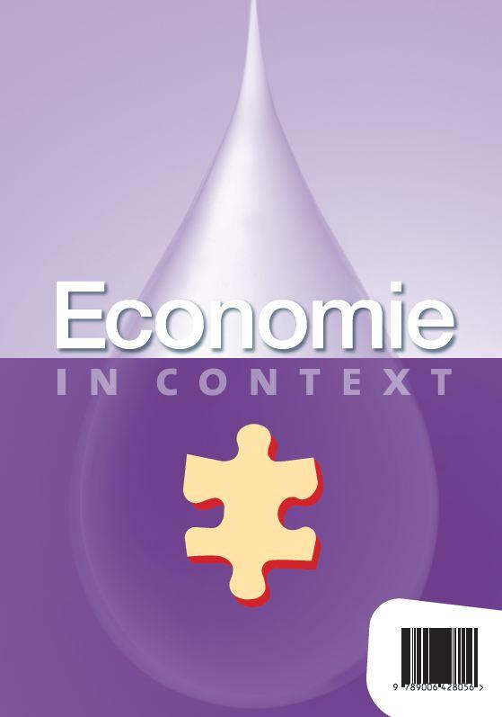 Achterkant van Economie in context bovenbouw vwo experimenten