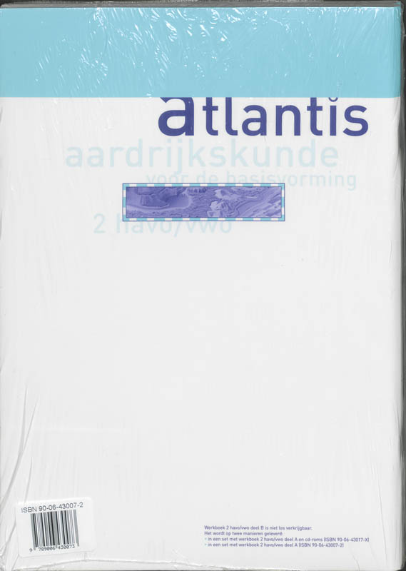 Achterkant van Werkboek A+B