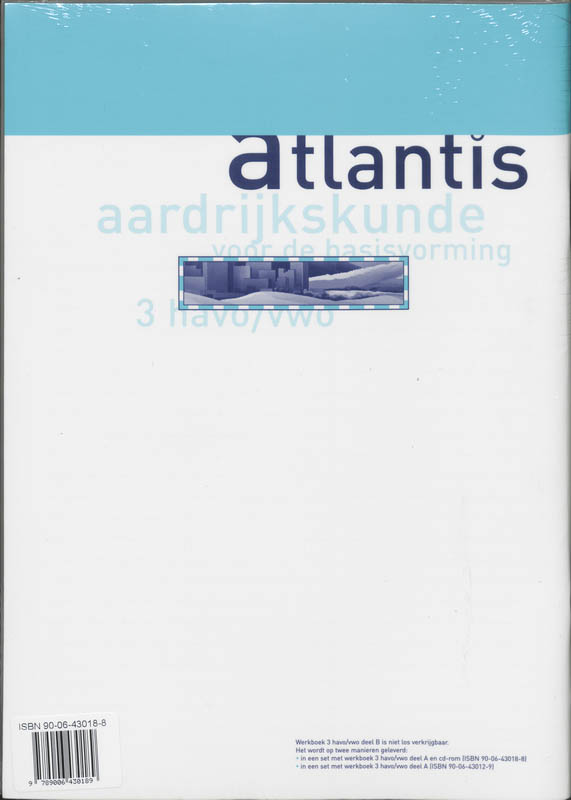 Achterkant van Werkboek