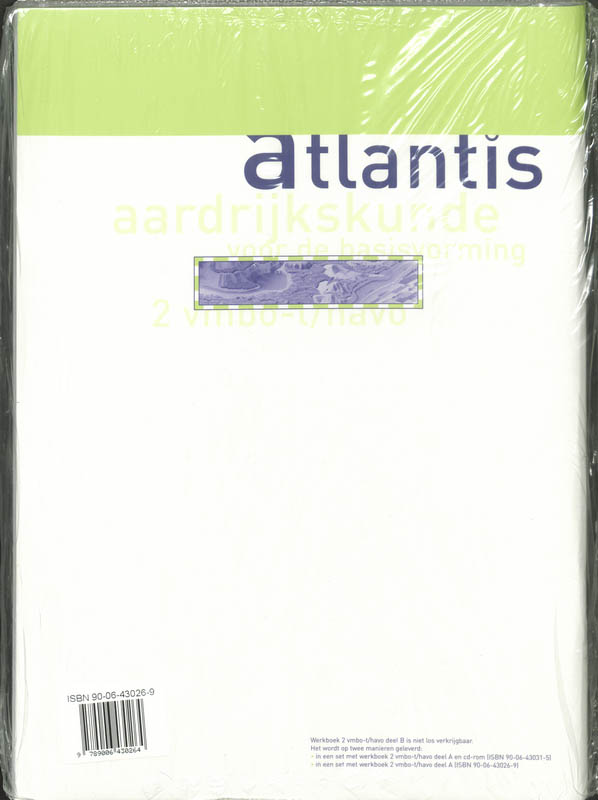 Achterkant van Werkboek A+B