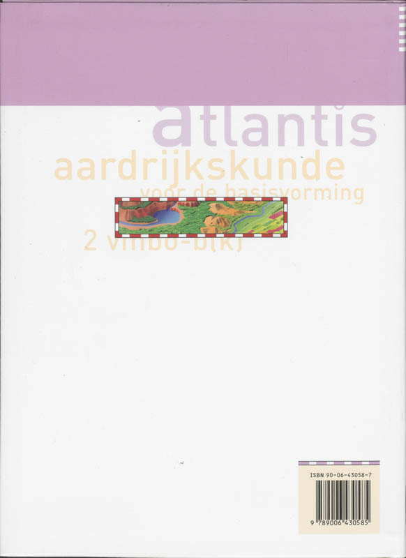 Achterkant van Tekstboek