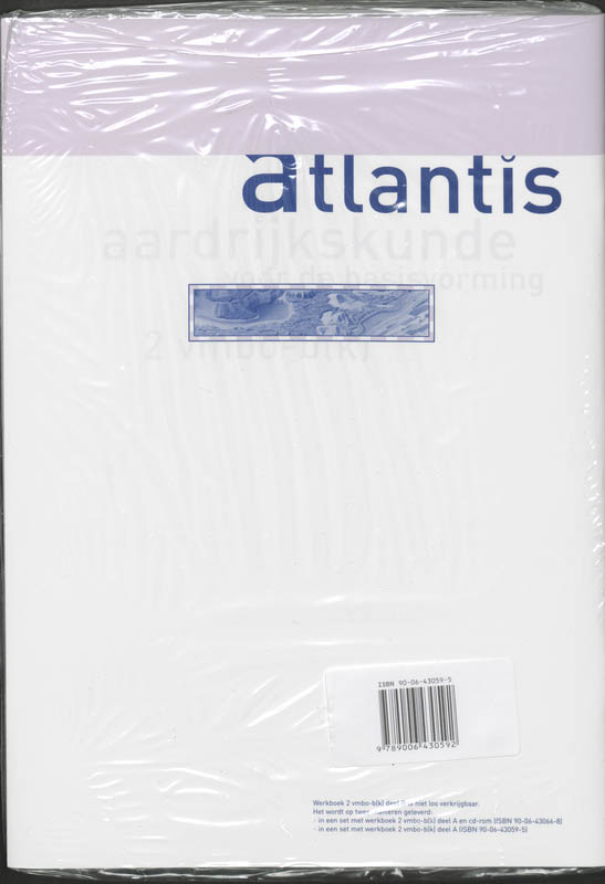 Achterkant van Werkboek A+B