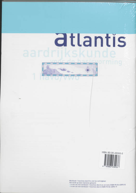 Achterkant van Werkboek A+B