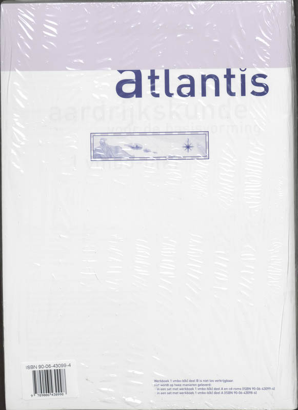 Achterkant van Werkboek A+B