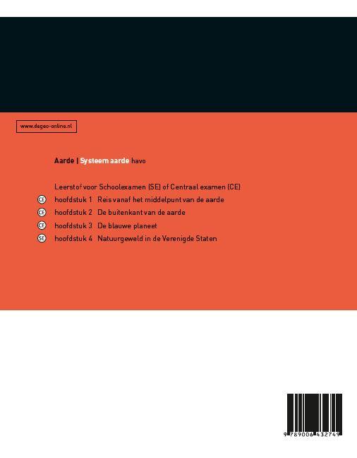 Achterkant van Studieboek