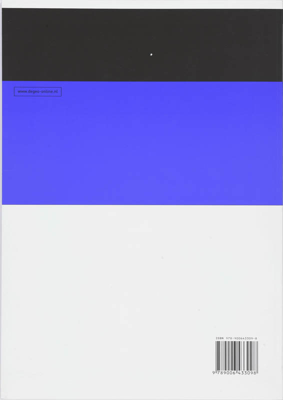 Achterkant van Werkboek
