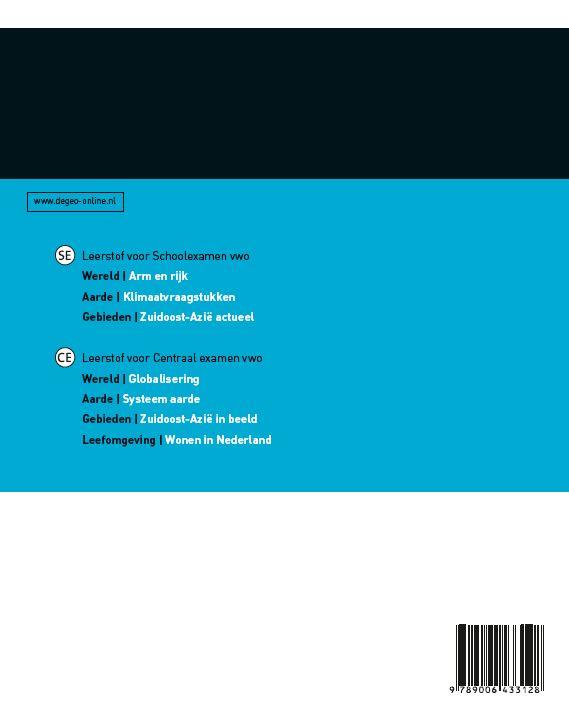 Achterkant van Studieboek