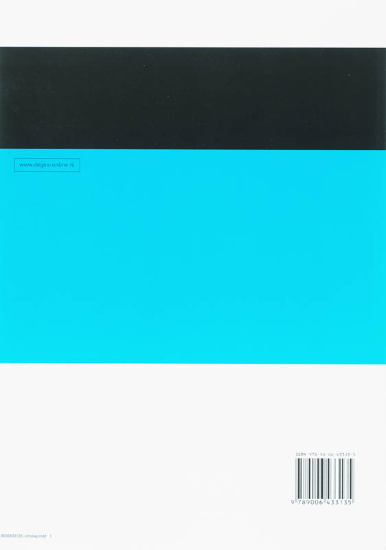 Achterkant van Opdrachtenboek