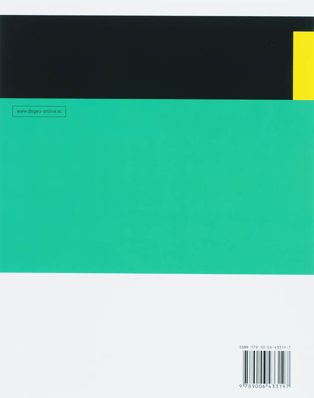 Achterkant van Leer/opdrachtenboek