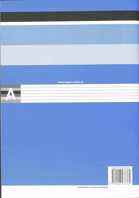 Achterkant van Werkboek 1 Vwo