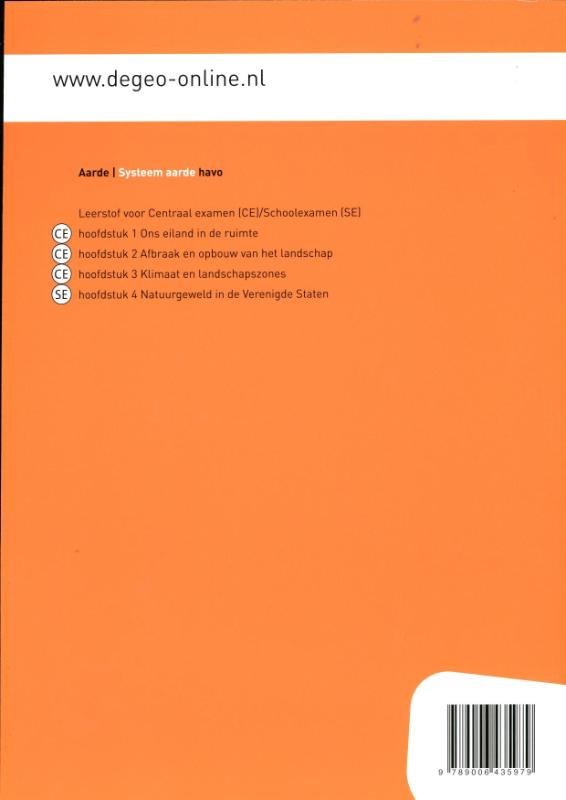 Achterkant van Werkboek
