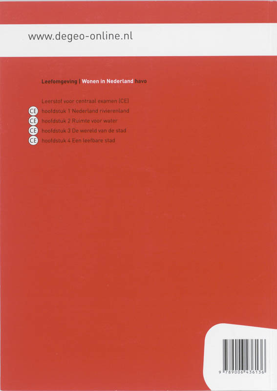 Achterkant van Werkboek