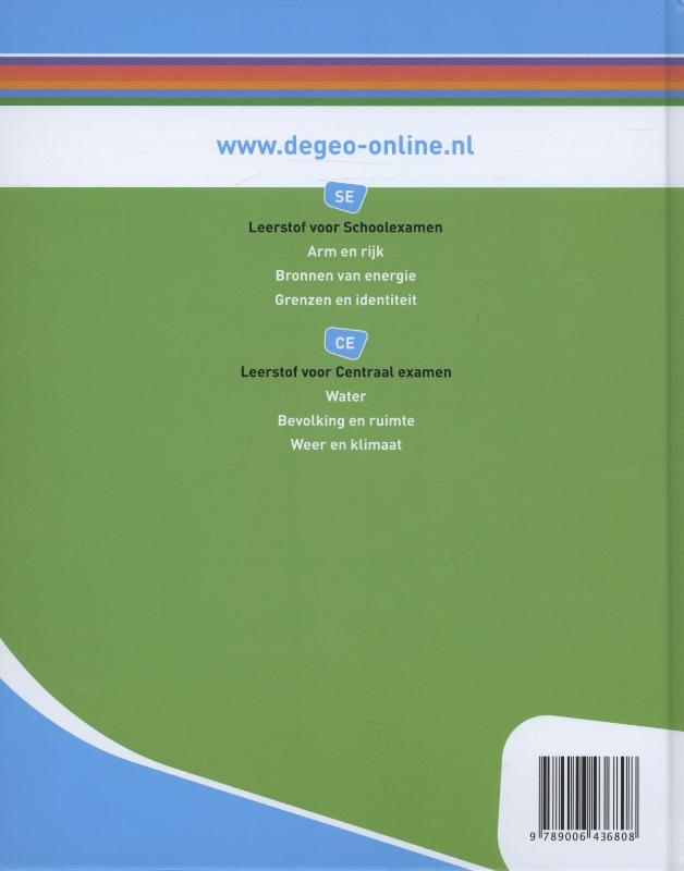 Achterkant van Lesboek