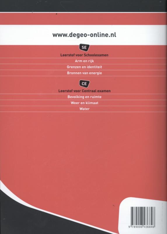 Achterkant van Werkboek
