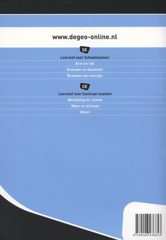 Achterkant van Werkboek