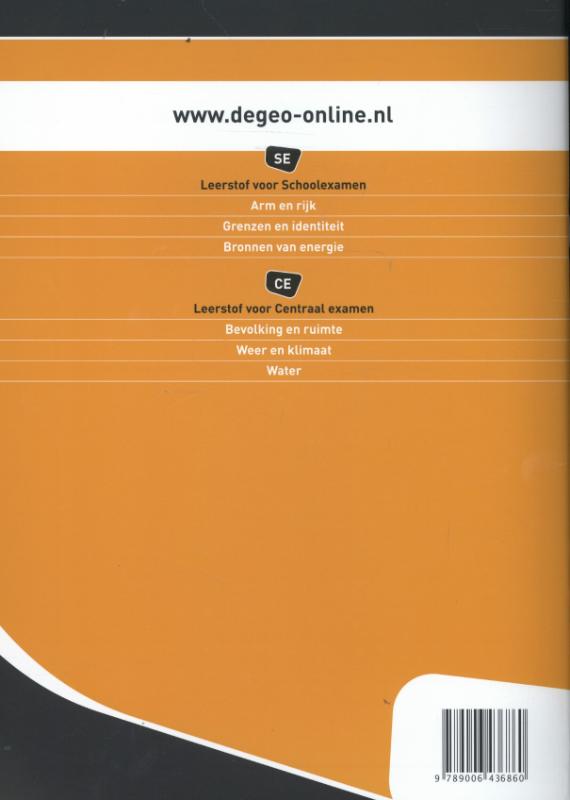 Achterkant van Werkboek