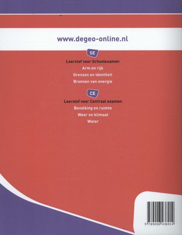 Achterkant van Lesboek