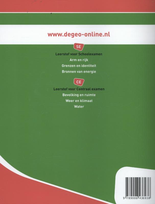Achterkant van Lesboek