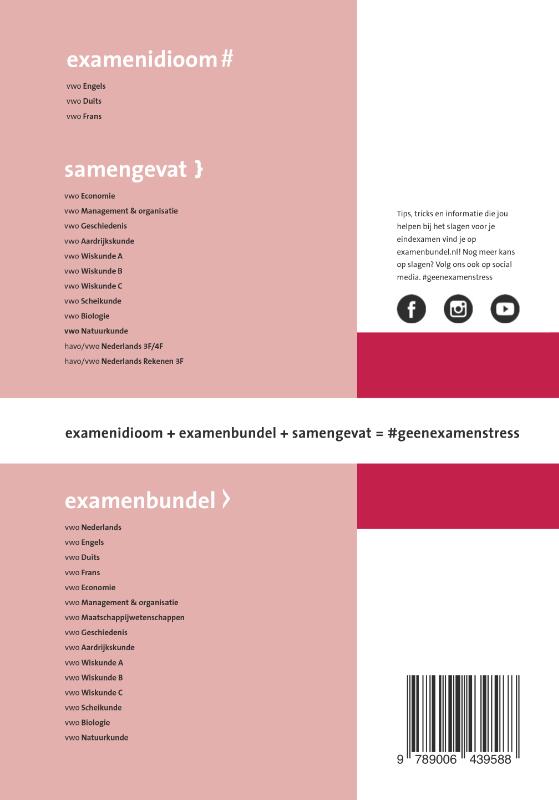 Achterkant van vwo duits