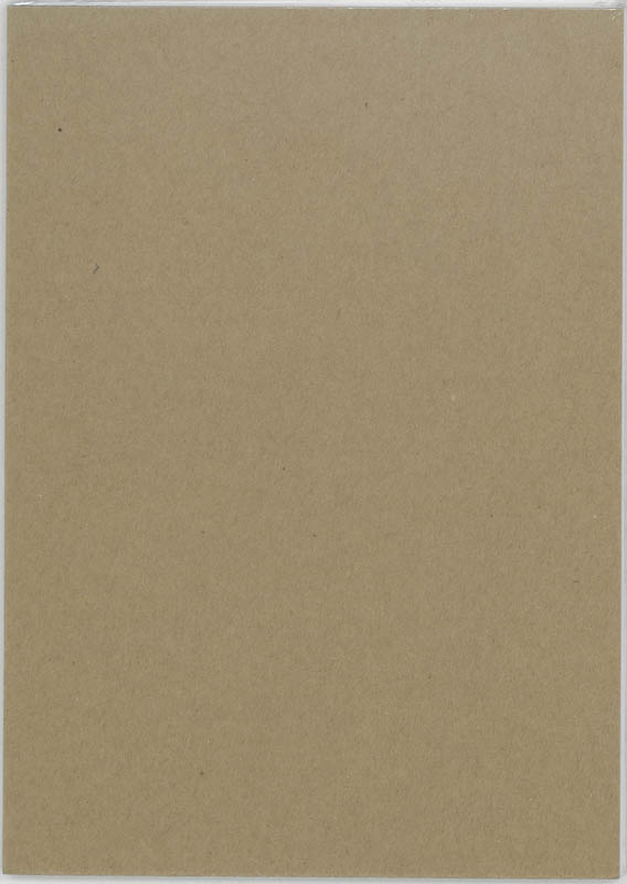 Achterkant van Werkmap