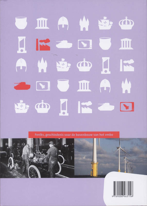 Achterkant van De industriële samenleving in Nederland