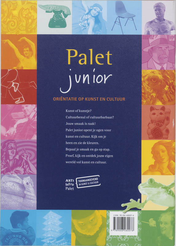 Achterkant van Palet Junior