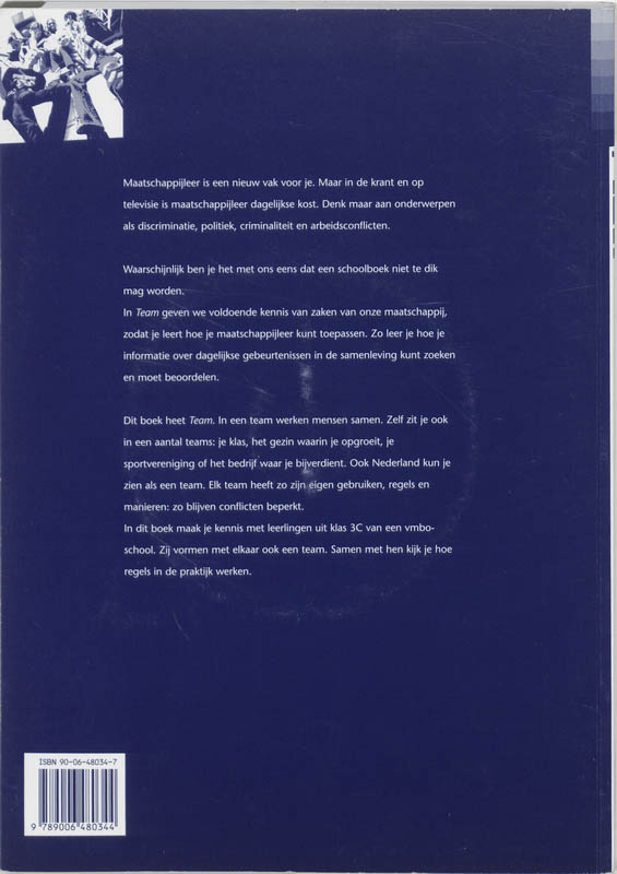 Achterkant van Werkboek