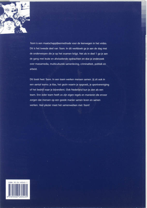 Achterkant van Werkboek