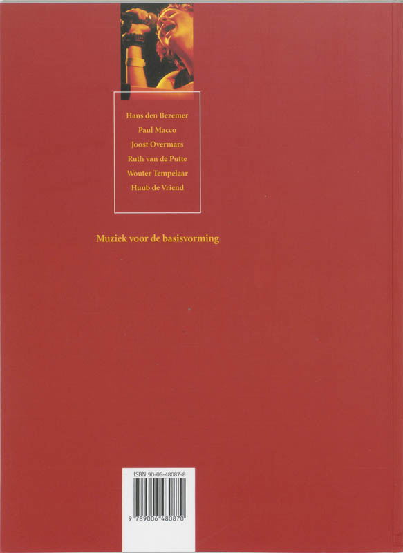 Achterkant van Leerboek
