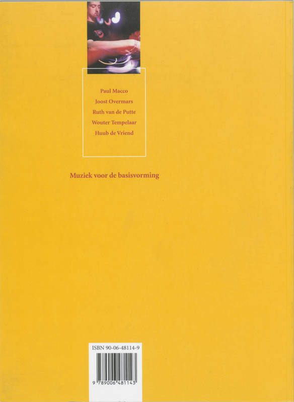 Achterkant van Leerlingenboek