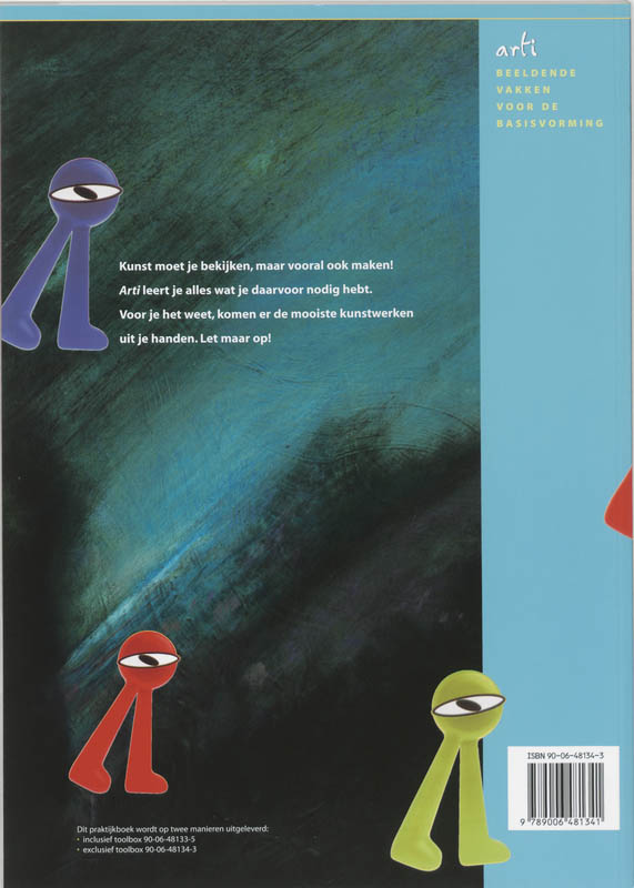 Achterkant van Praktijkboek handenarbeid