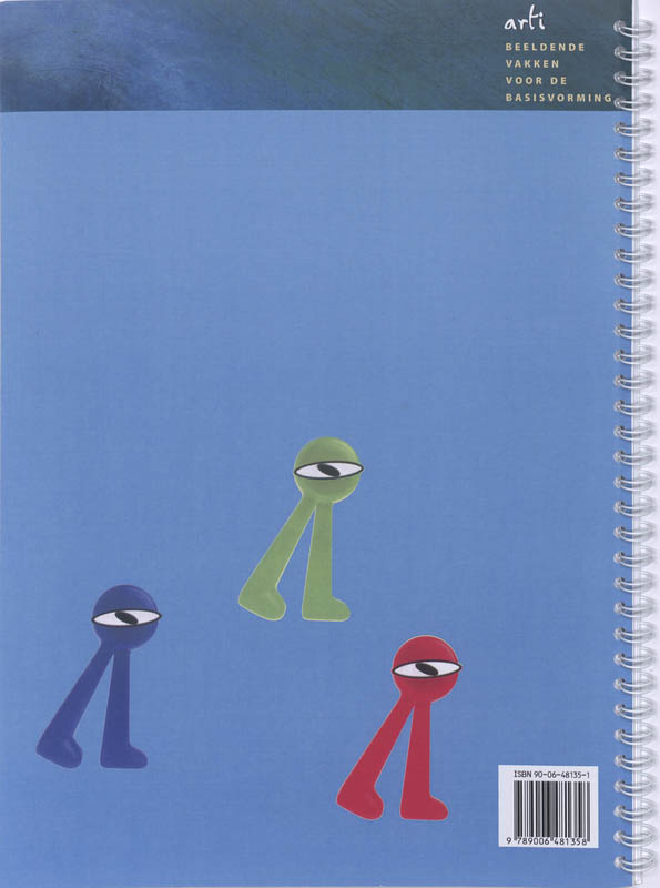 Achterkant van Docentenboek handenarbeid