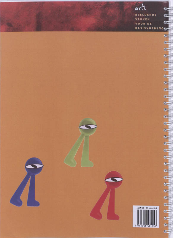 Achterkant van Docentenboek tekenen