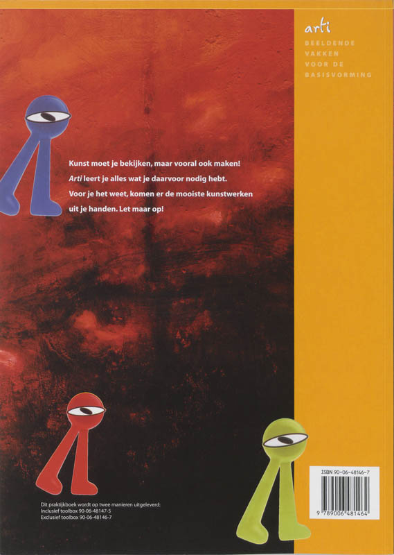 Achterkant van Praktijkboek handenarbeid