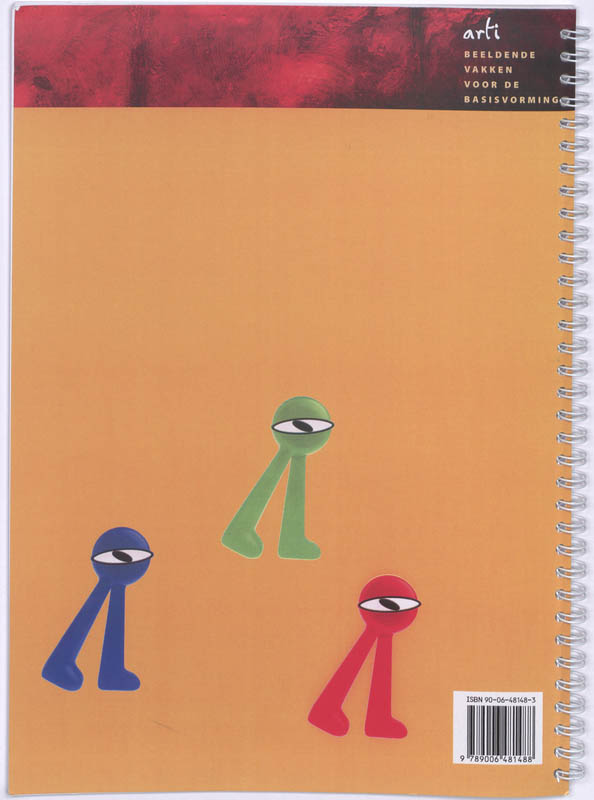 Achterkant van Docentenboek handenarbeid