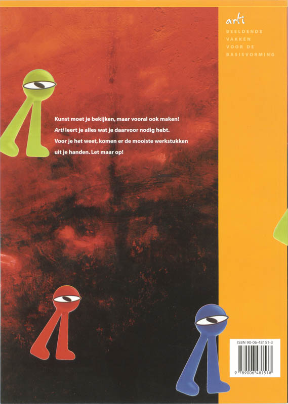 Achterkant van Praktijkboek handenarbeid